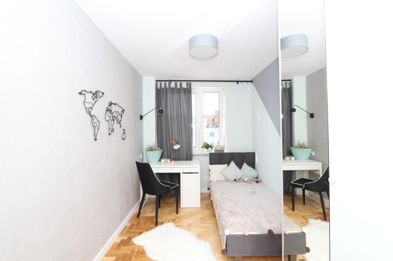 Romaszewskiego Zoliborz Bedroom Pokoj Metro Varşovia Exterior foto